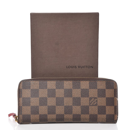 Louis Vuitton Damier Ebene Clemence Wallet 15 of 15