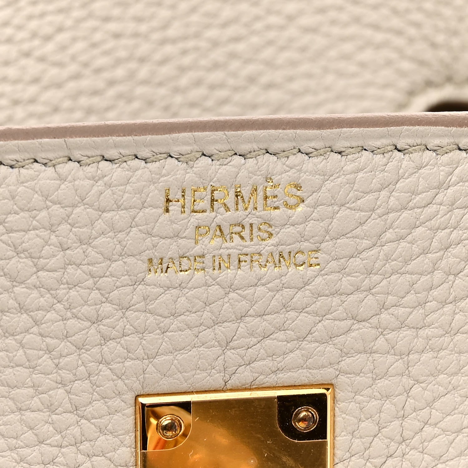 Hermes Togo Birkin 25 Beton 6 of 11