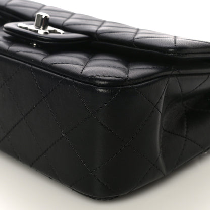 Chanel Lambskin Quilted Mini Rectangular Flap Black 10 of 15
