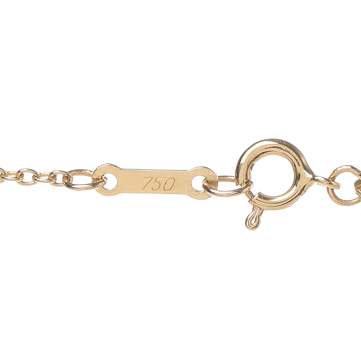 Tiffany 18K Yellow Gold Elsa Peretti Wing Necklace 6 of 9