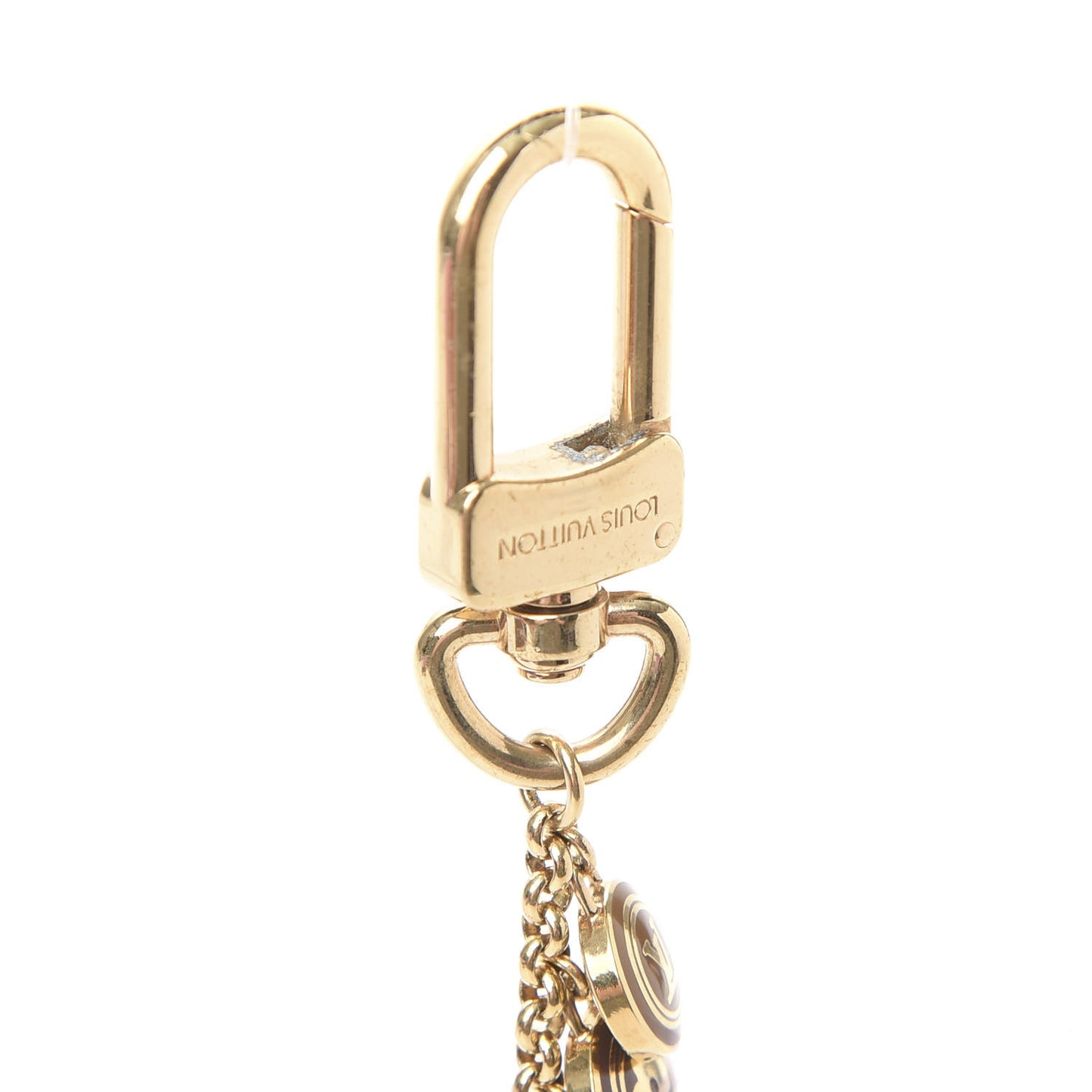 Pastilles Key Chain Bag Charm Brown
