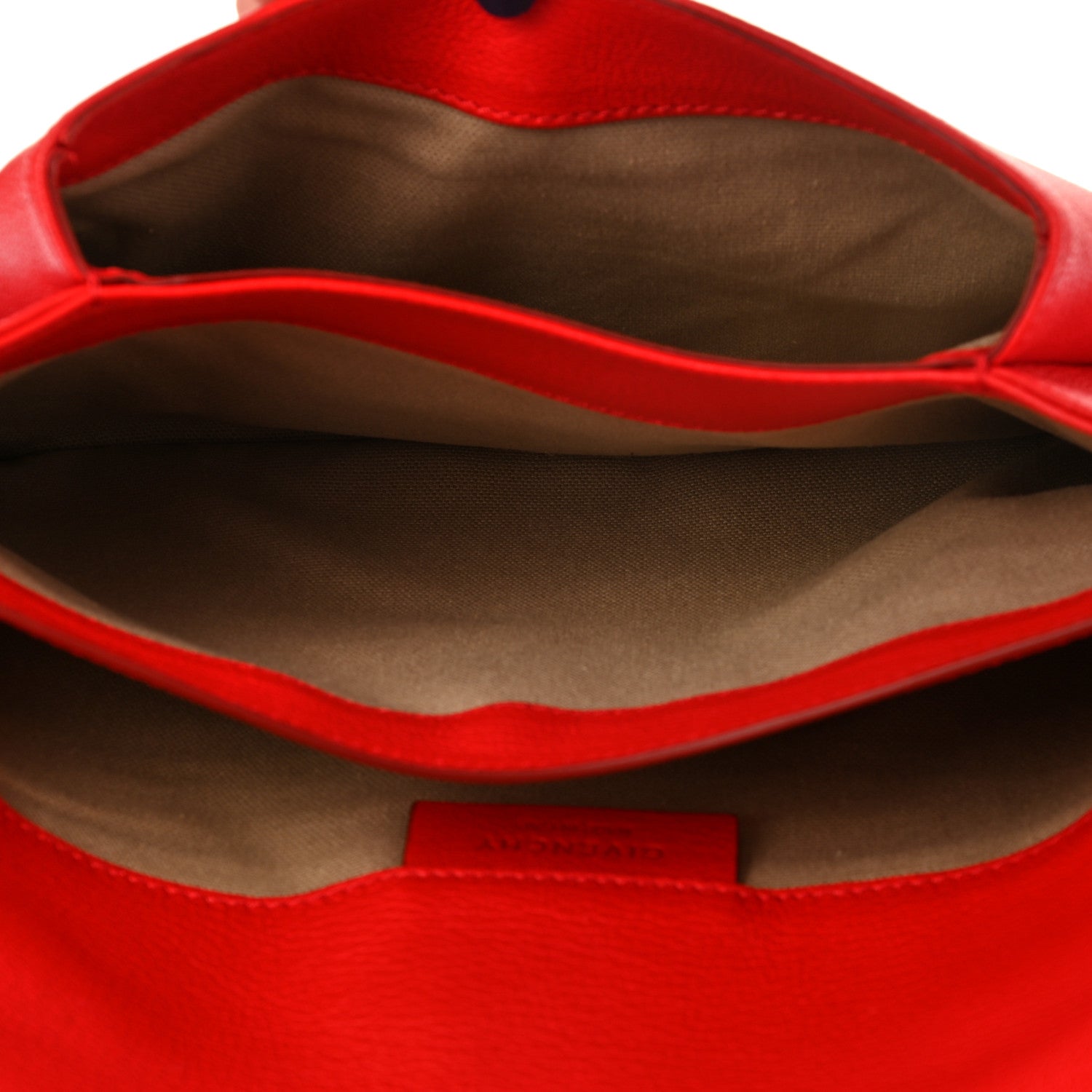Givenchy Sugar Goatskin Medium Antigona Envelope Clutch Red 5 of 9