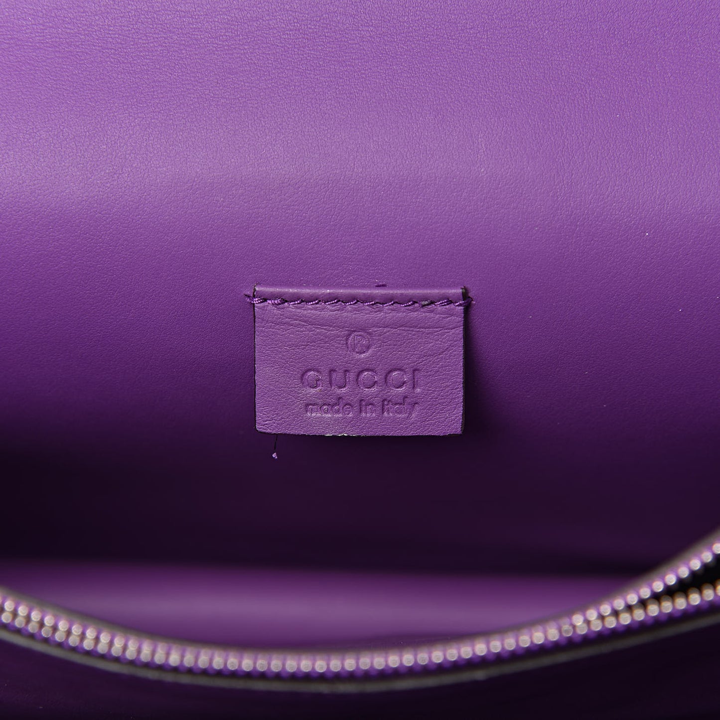 Suede Crystal Small Dionysus Shoulder Bag Bright Purple
