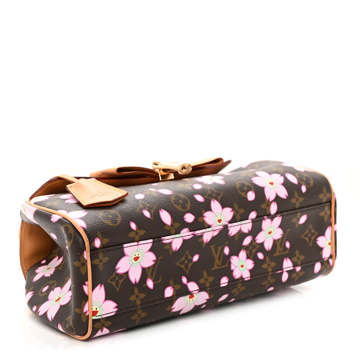Monogram Cherry Blossom Sac Retro Bag Brown