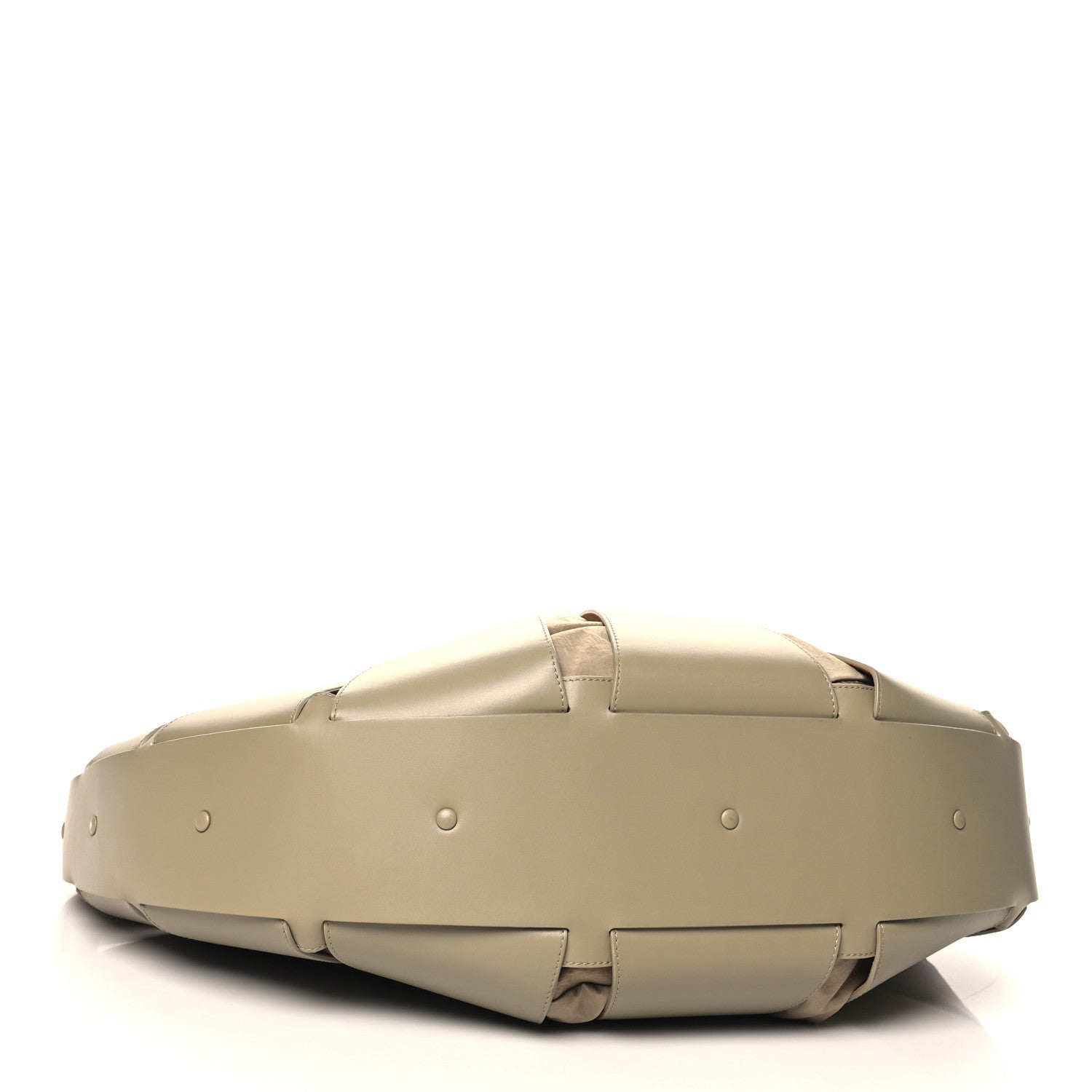 Bottega Veneta French Calfskin Large Shell Bag Taupe 5 of 12