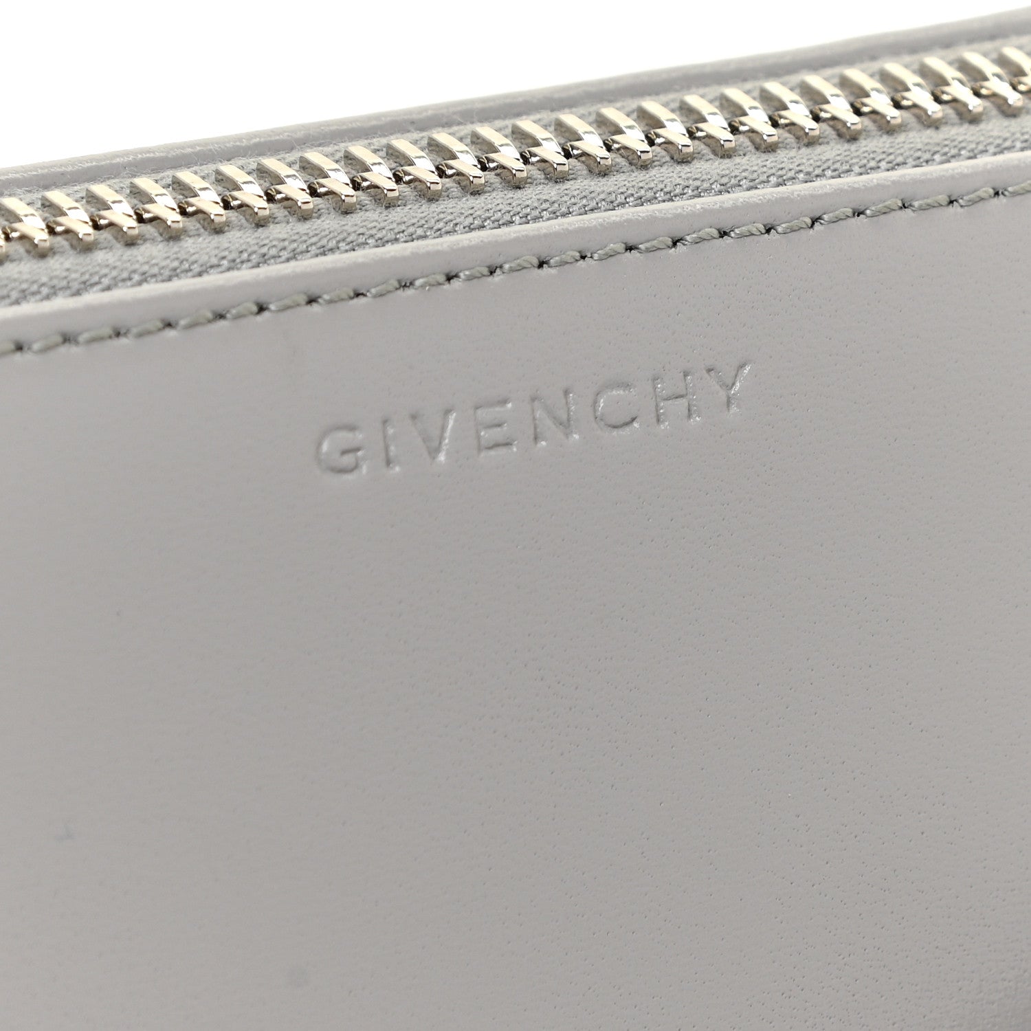 Givenchy Sugar Goatskin Nano Antigona Pearl Grey 9 of 12