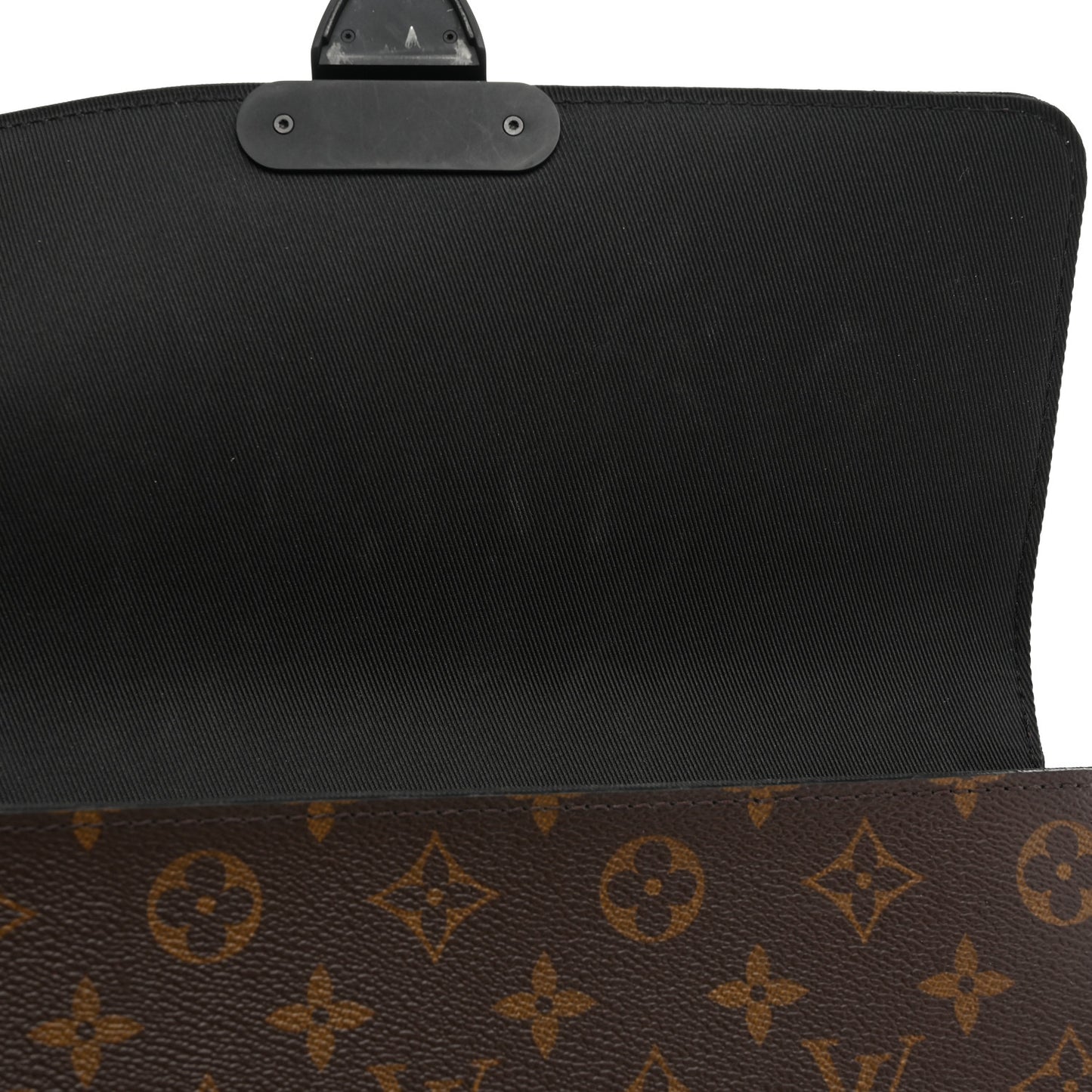 Monogram Macassar S Lock A4 Pouch