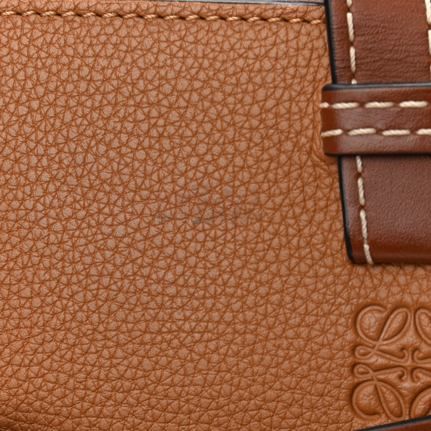 Calfskin Mini Gate Tote Caramel