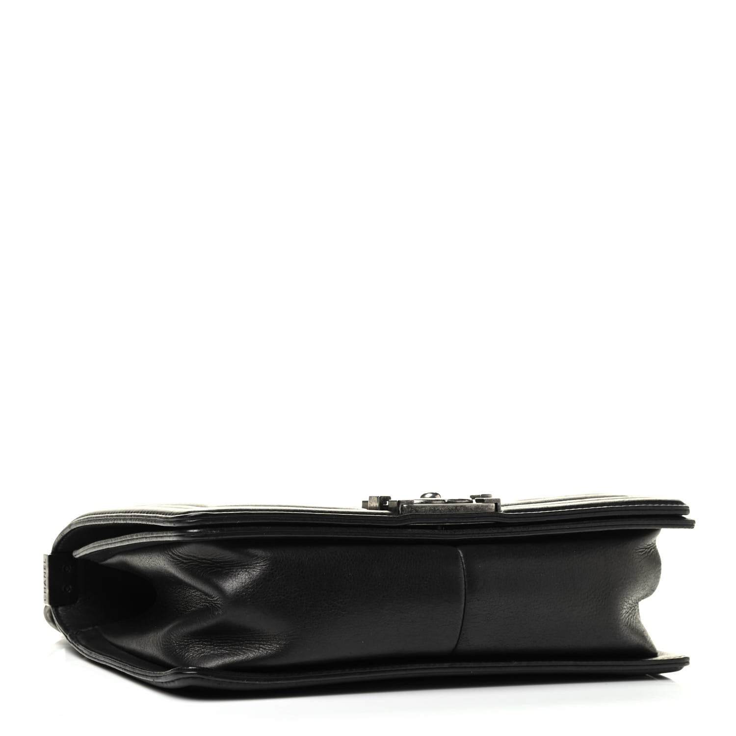 Chanel Calfskin Quilted Medium Boy Flap Black 4 of 9