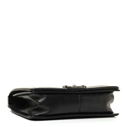 Chanel Calfskin Quilted Medium Boy Flap Black 4 of 9
