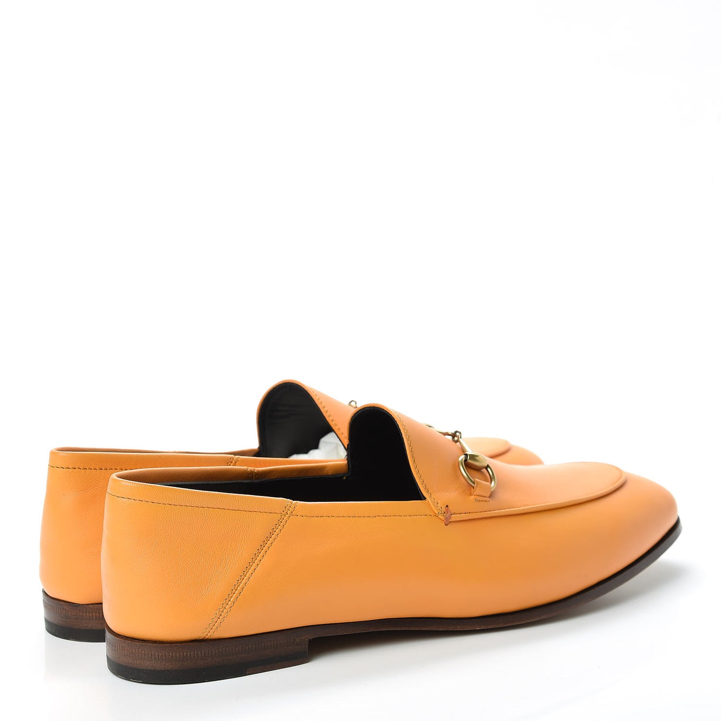 Lambskin Womens Brixton Horsebit Loafers 40 Crystal Copper