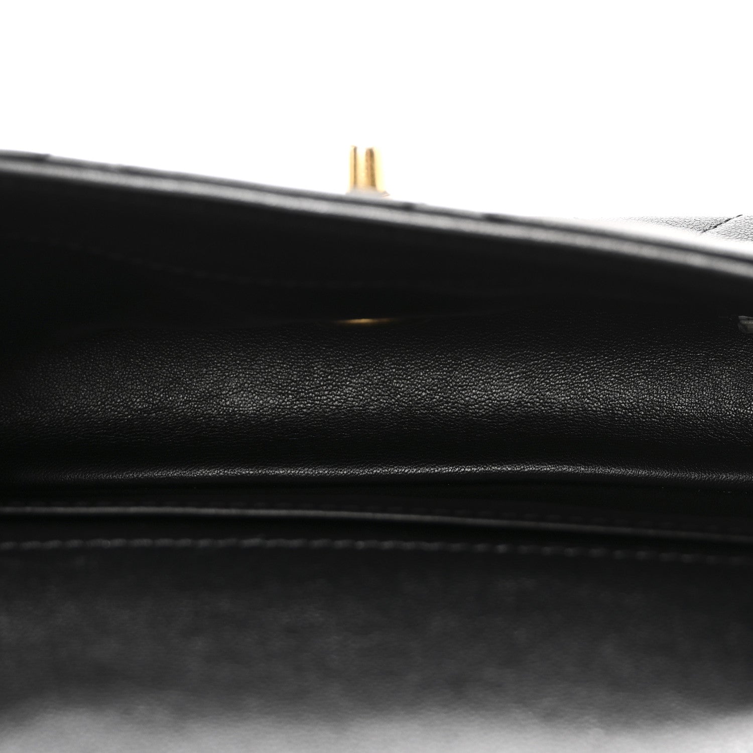 Chanel Shiny Lambskin Small Chain Is More Flap Black 5 of 11