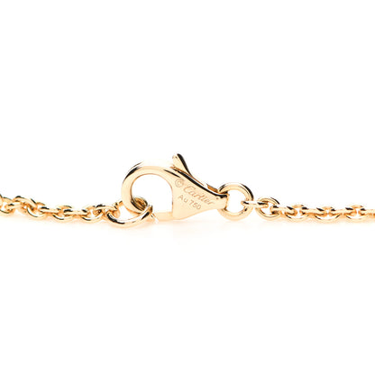 Cartier 18K Yellow Gold Interlocking LOVE Necklace 5 of 6