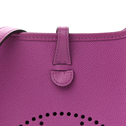 Hermes Epsom Evelyne TPM Cyclamen 8 of 10