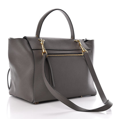 Celine Grained Calfskin Mini Belt Bag Grey 3 of 10