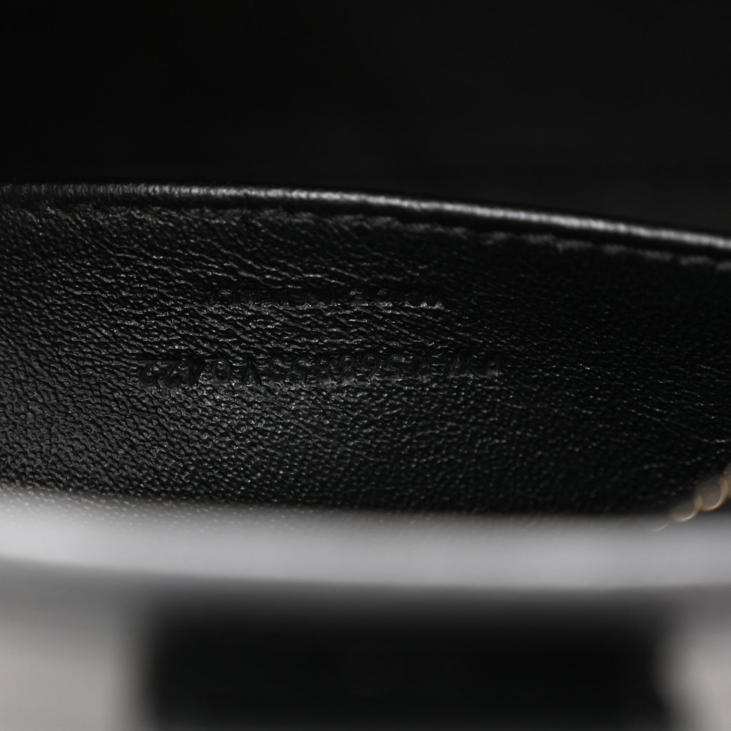 Calfskin Monogram Baby Cabas Black