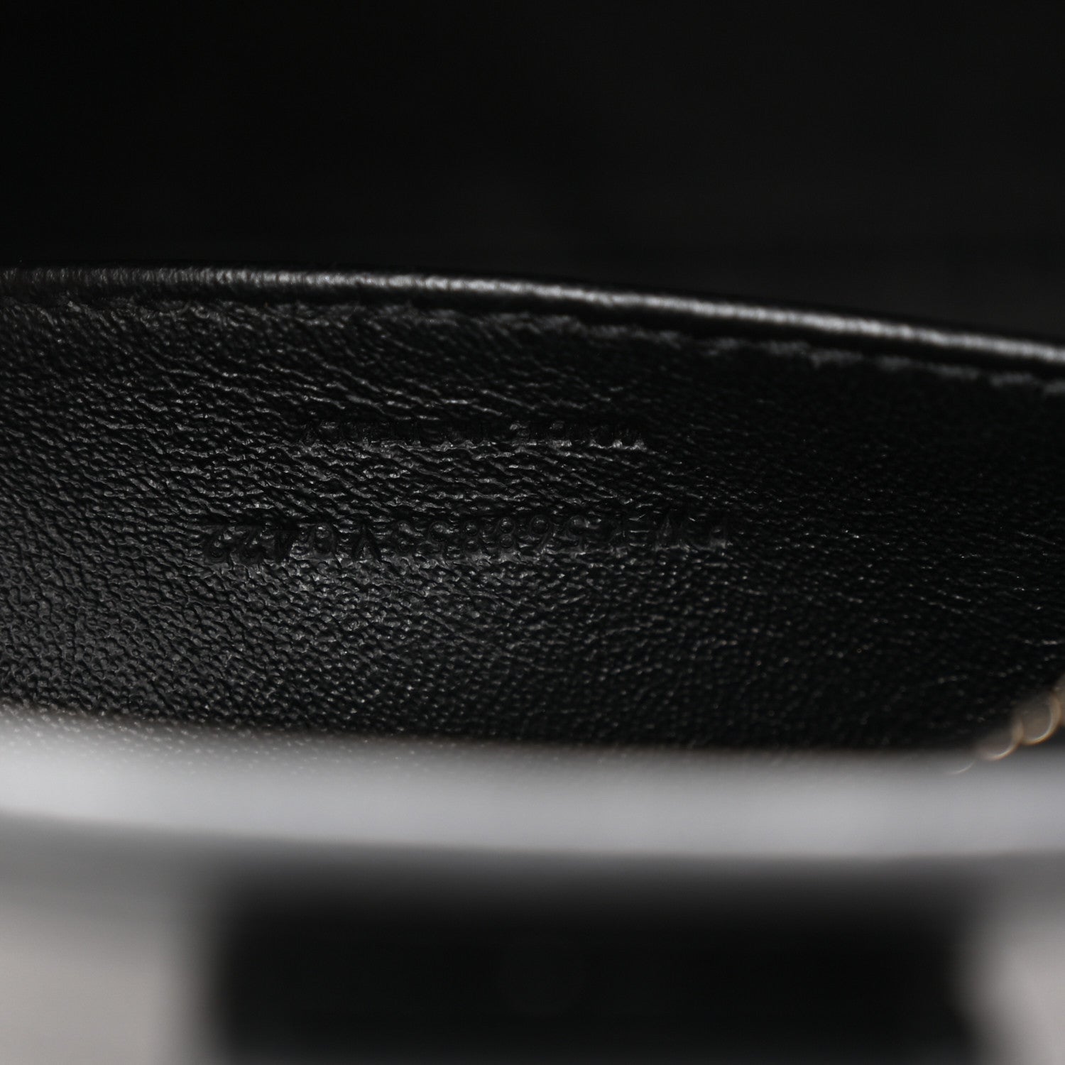 Saint Laurent Calfskin Monogram Baby Cabas Black 7 of 11
