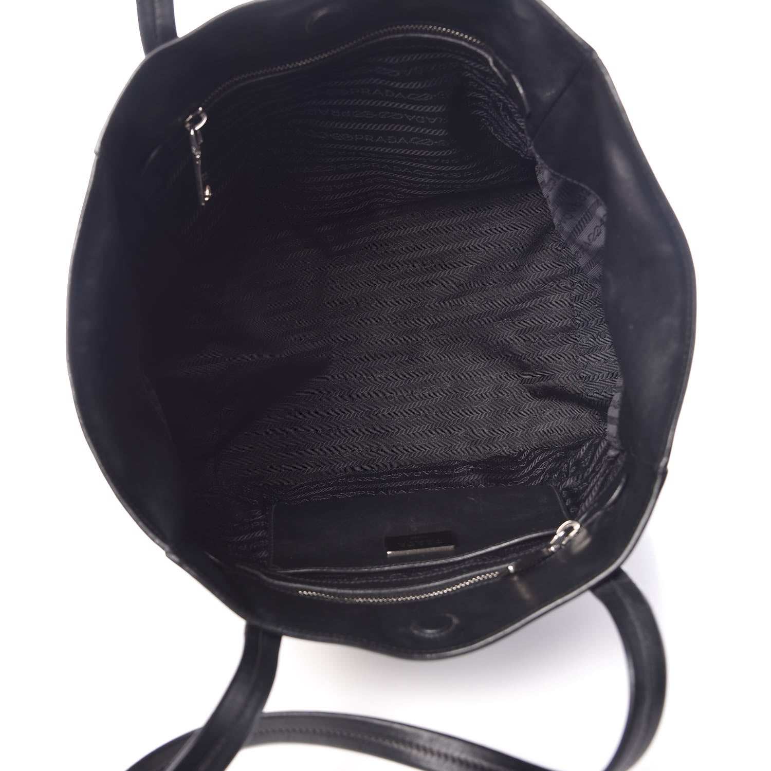 Prada Soft Calf Tote Nero Black 5 of 13
