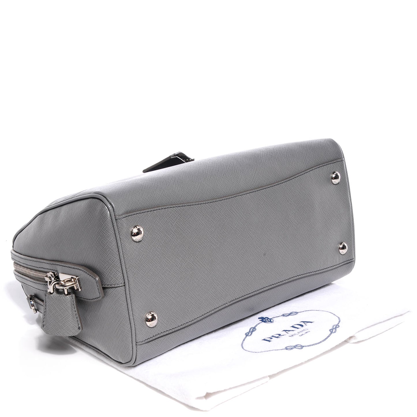 Saffiano Lux Bowler Marmo