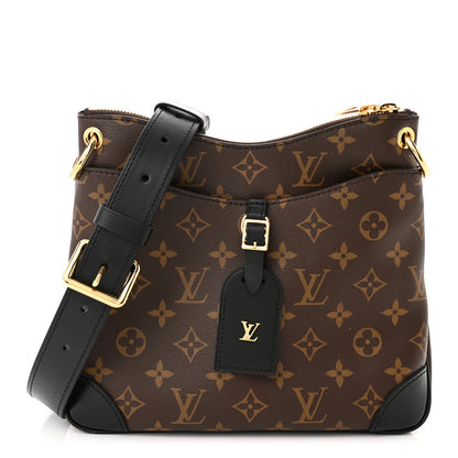 Louis Vuitton Monogram Odeon PM Black 1 of 10