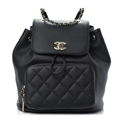 Chanel Caviar Quilted Business Affinity Backpack Black 1 of 9