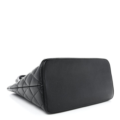 Chanel Caviar Quilted Medallion Tote Black 4 of 10