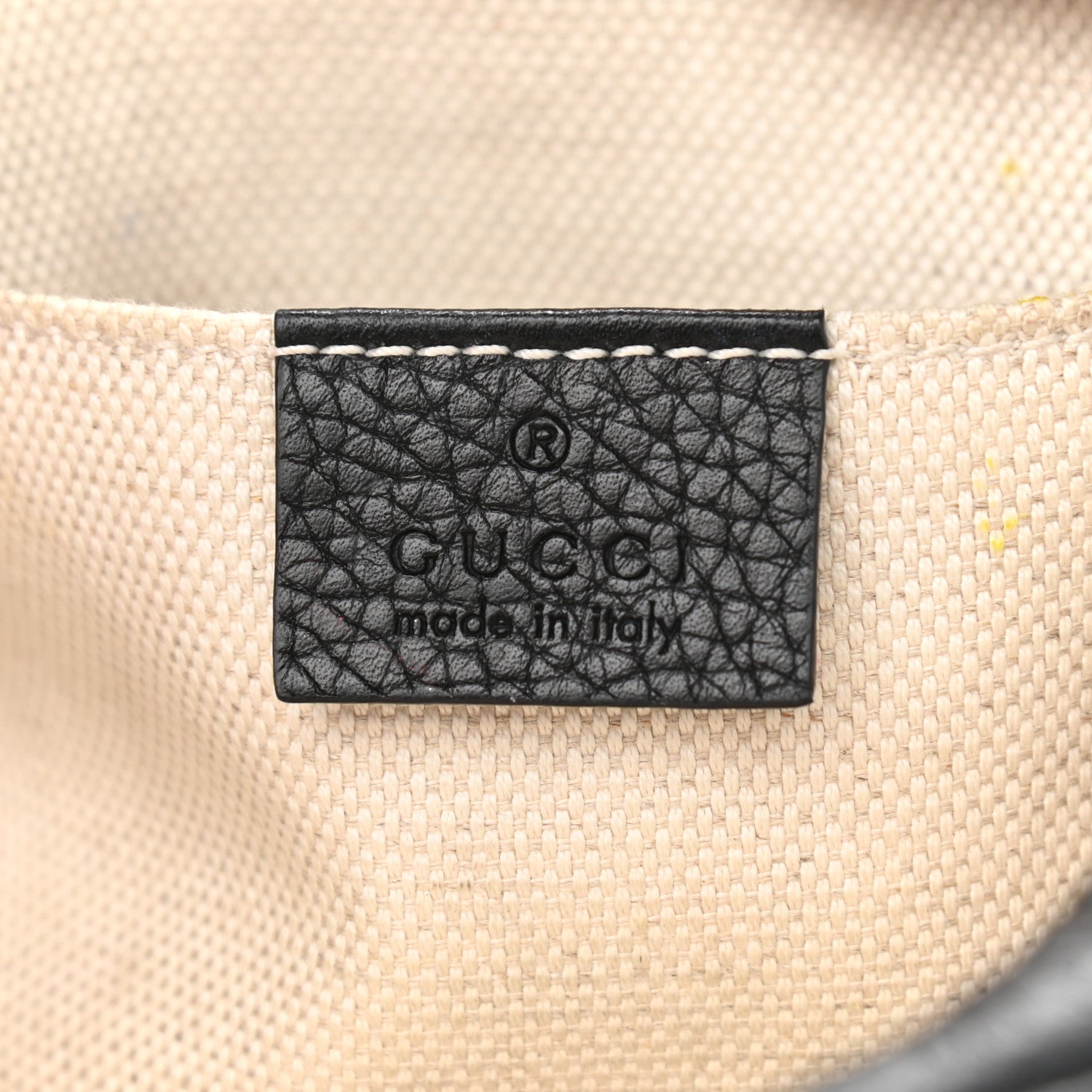 Gucci Pebbled Calfskin Small Soho Disco Bag Black 6 of 14