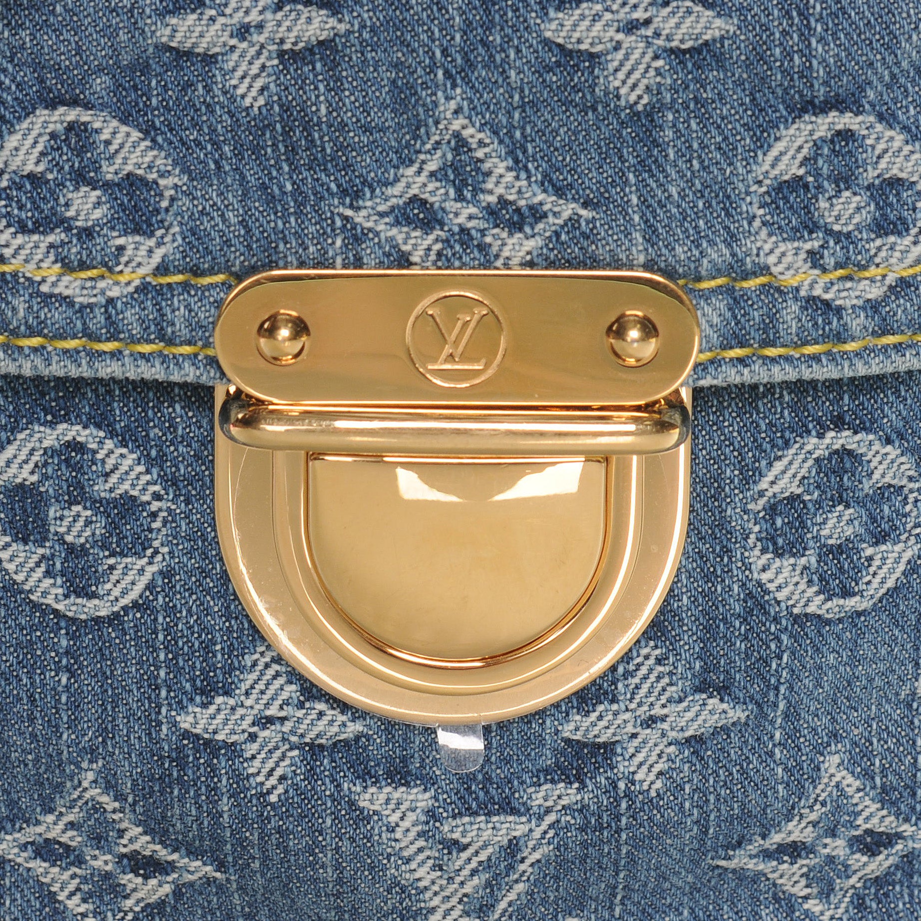 Louis Vuitton Denim Sac Plat 7 of 9