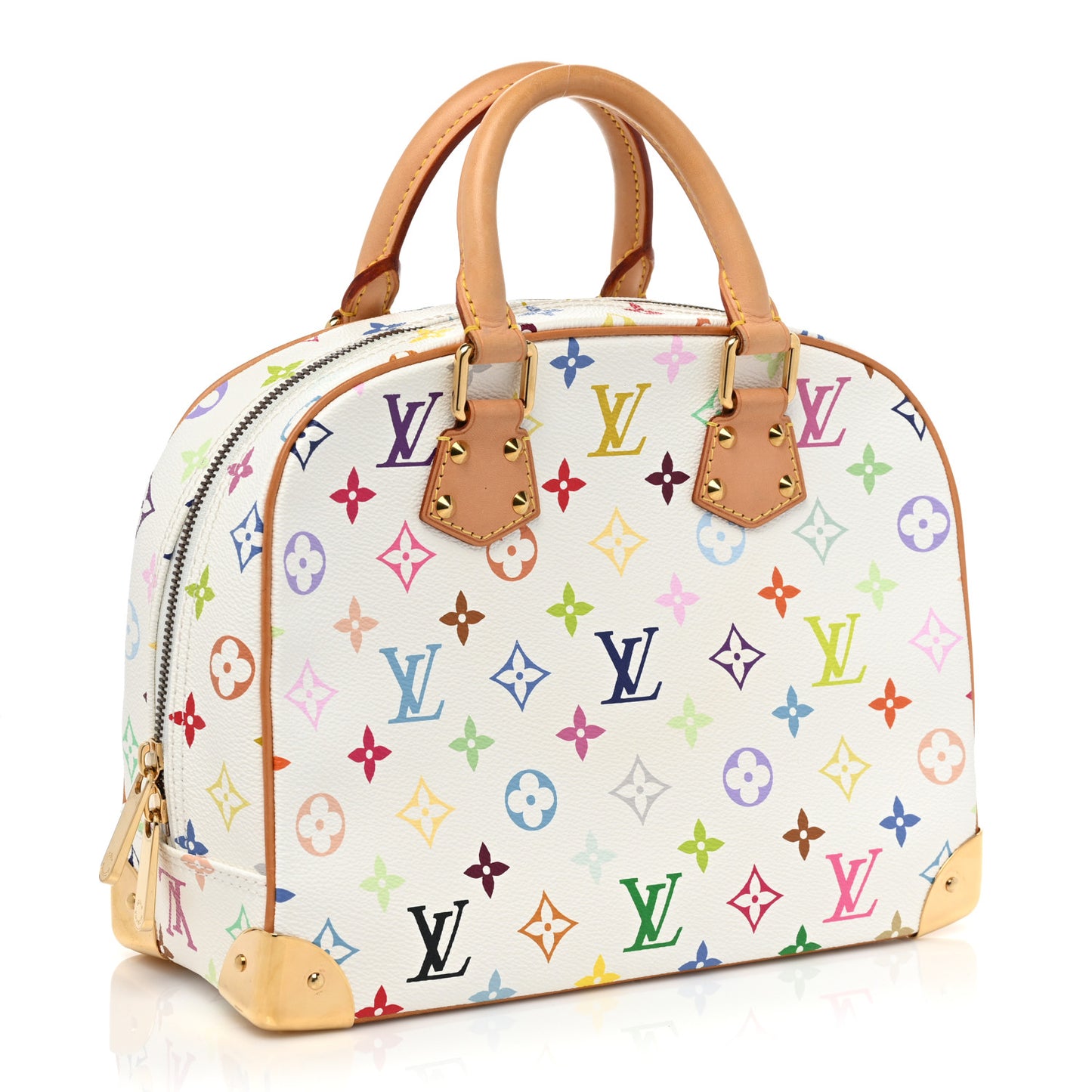 Monogram Multicolor Trouville White