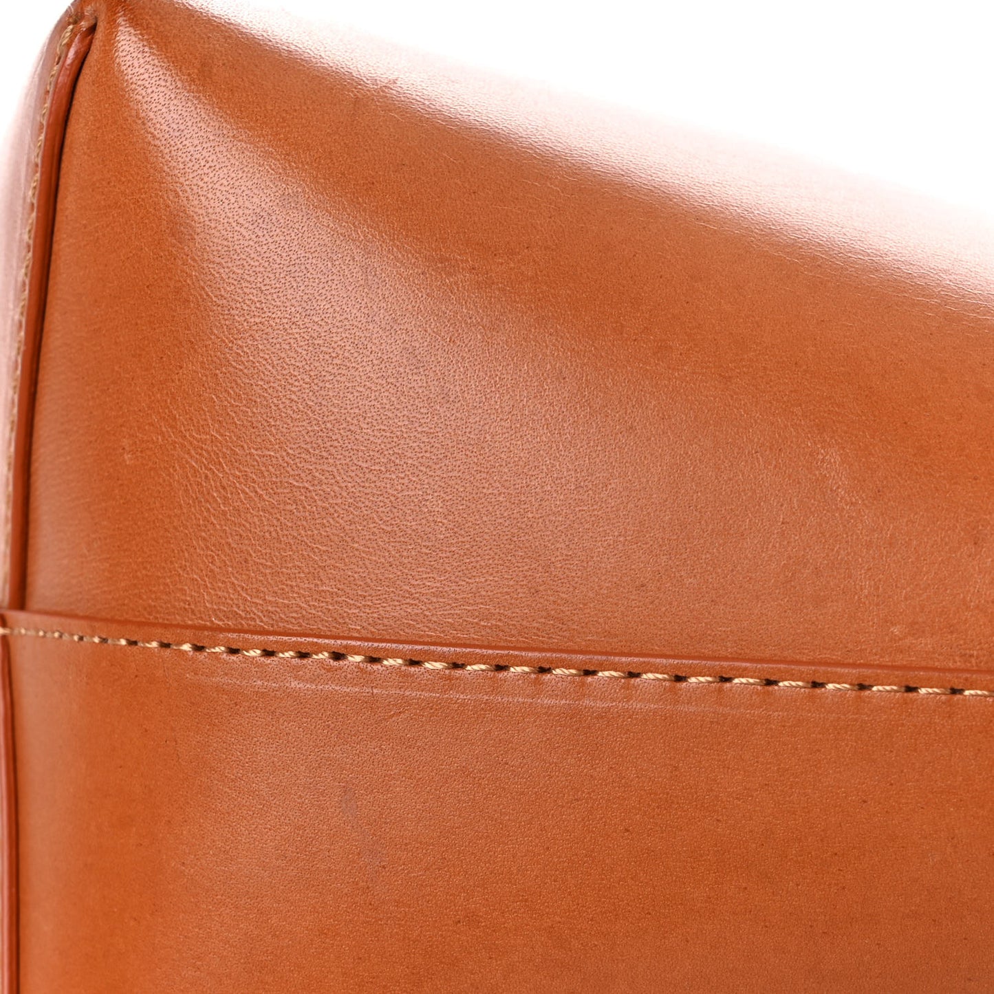 Calfskin Mini Bucket Bag Cammello Rosa