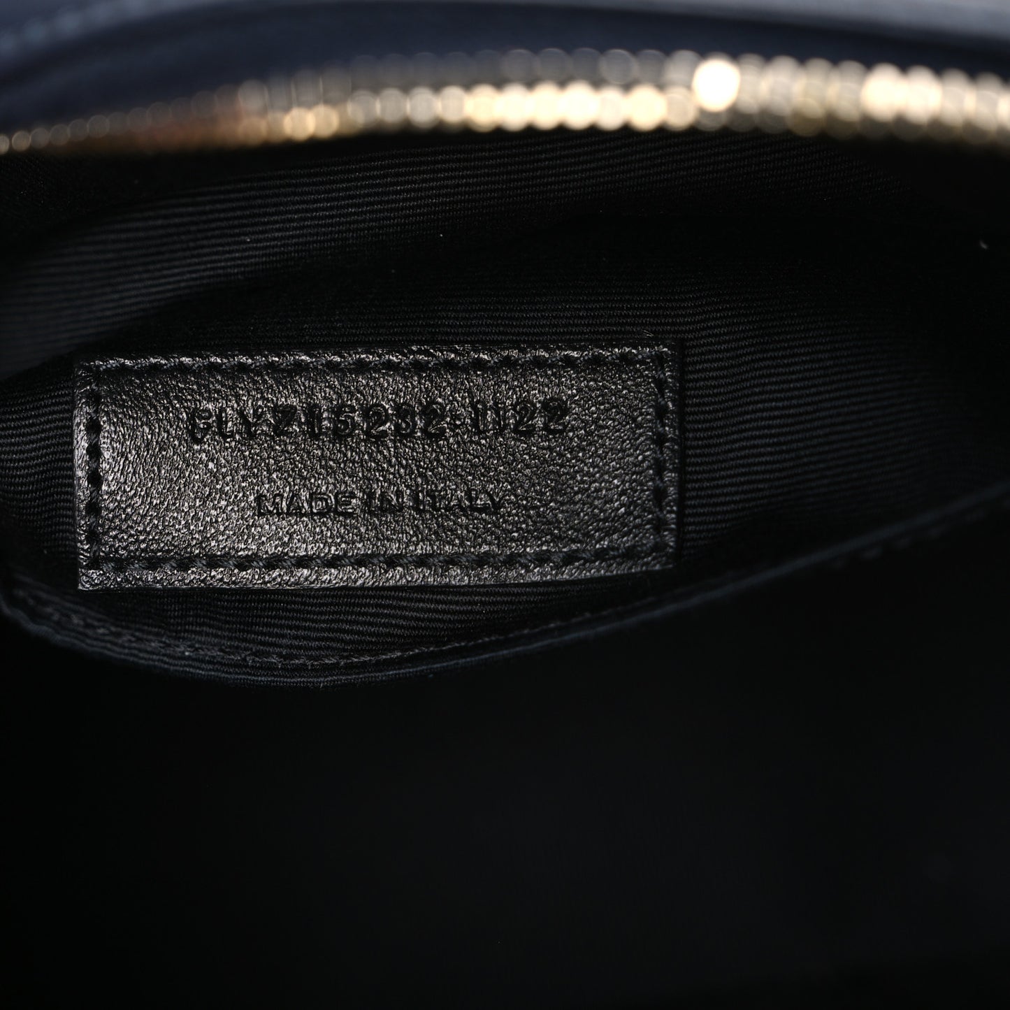 Calfskin Matelasse Monogram Lou Camera Bag Deep Marine