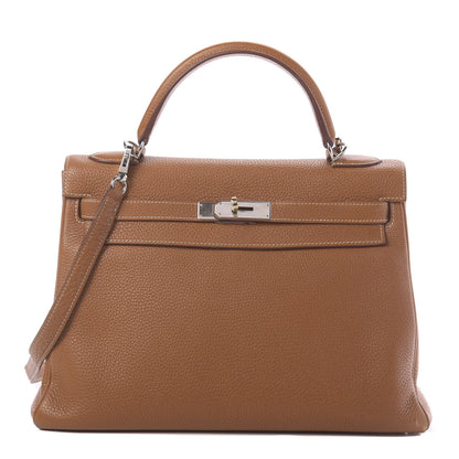 Hermes Togo Kelly Retourne 32 Gold 1 of 41