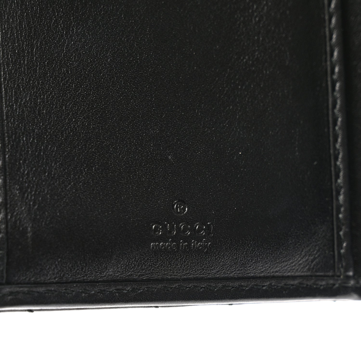 Gucci Calfskin Matelasse GG Marmont Wallet Black 6 of 7