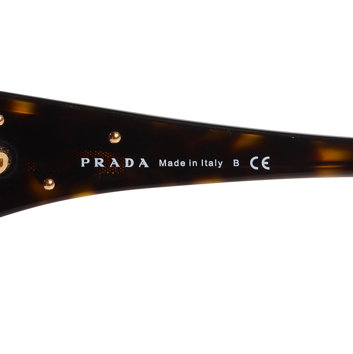 Prada Tortoise Shell Sunglasses SPR 16L 91848 – FASHIONPHILE