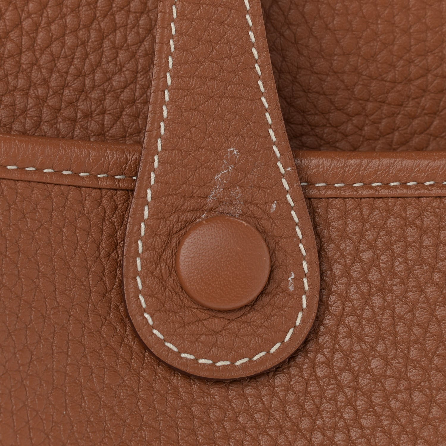 Hermes Taurillon Clemence Evelyne III PM Gold 8 of 12