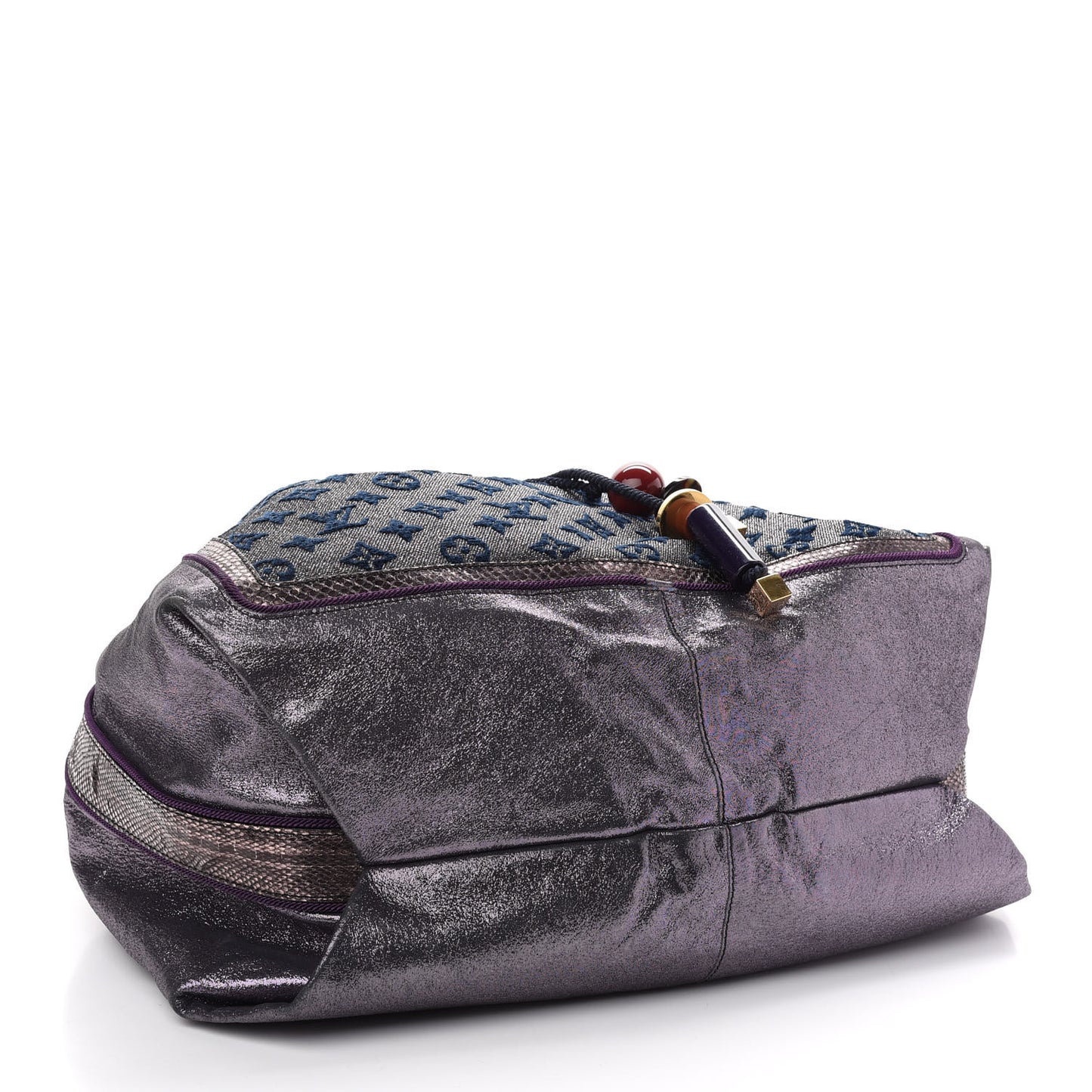 Monogram Lurex Bluebird