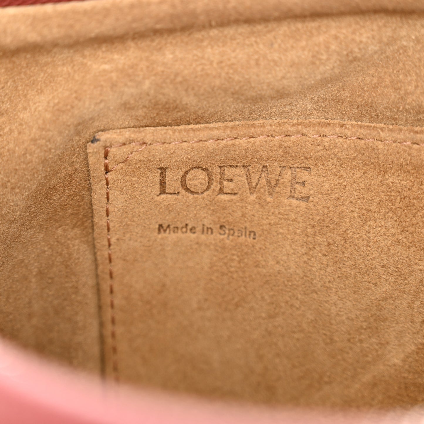 Grained Calfskin Small Missy Bag Wine