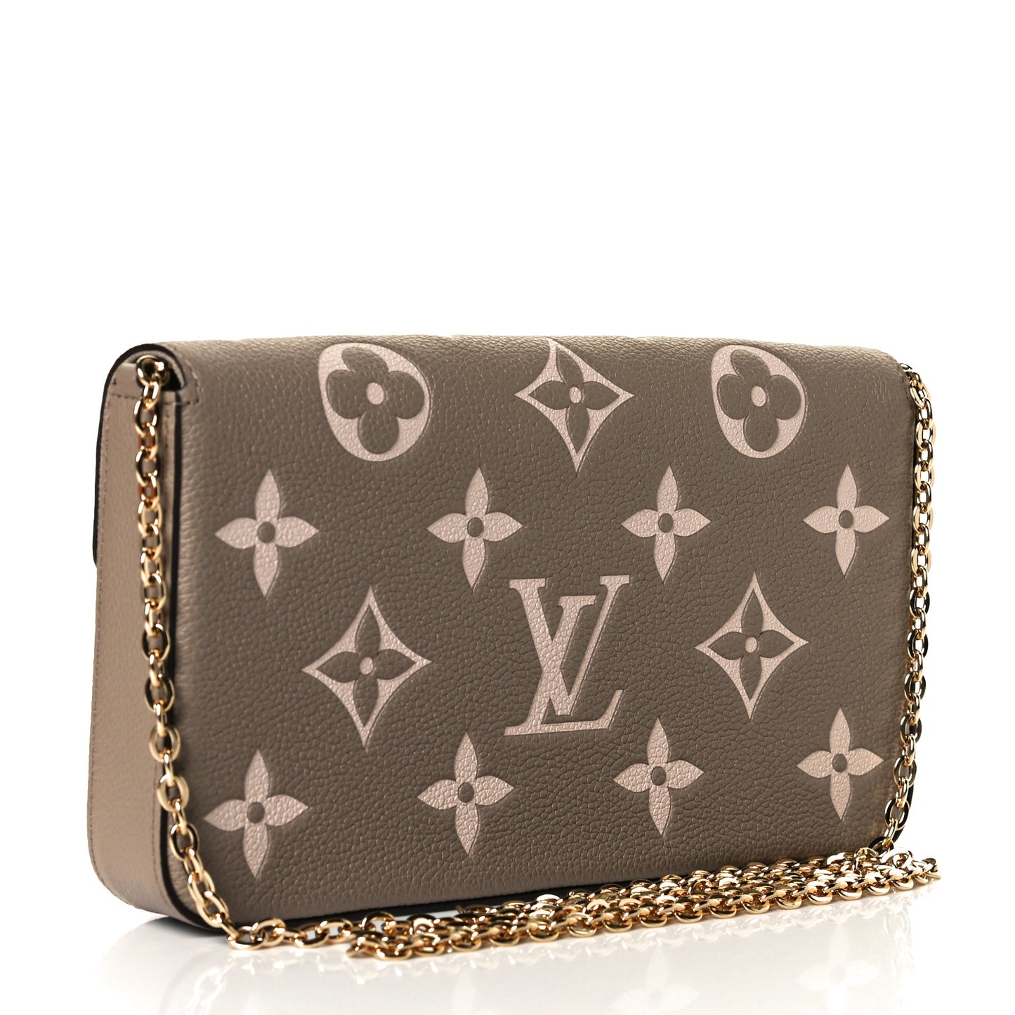 Empreinte Monogram Giant Felicie Pochette Tourterelle Creme