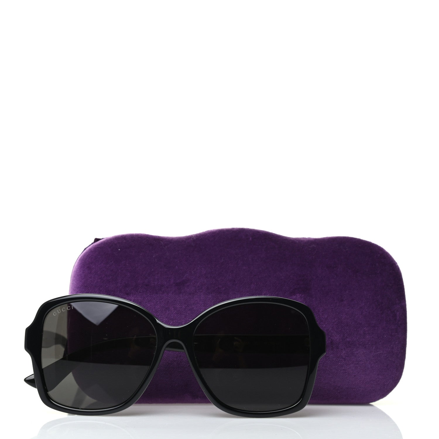 Gucci Acetate Square Sunglasses GG0765SA Black 8 of 8