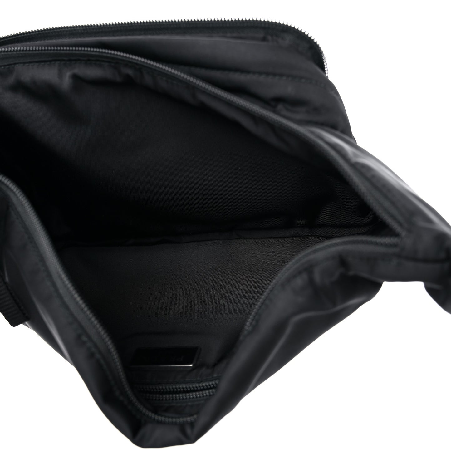 Tessuto Nylon Montagna Belt Bag Black