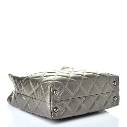 Chanel Aged Calfskin Quilted Reissue 2.55 Tote Light Gold 4 of 9