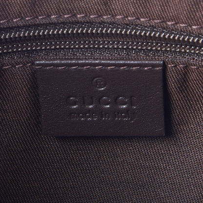 Gucci GG Plus Monogram Medium Flat Messenger Bag Dark Brown 9 of 10