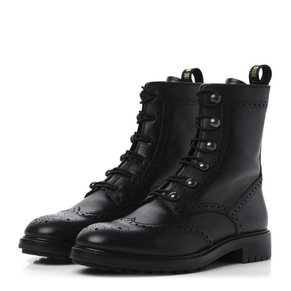 Christian Dior Calfskin Diorunit Low Boot 39 Black 3 of 10