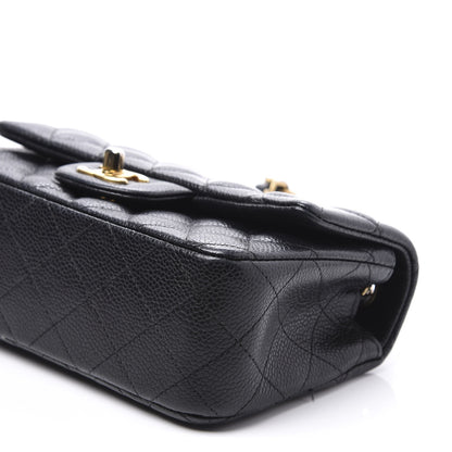 Chanel Caviar Quilted Mini Rectangular Flap Black 8 of 9