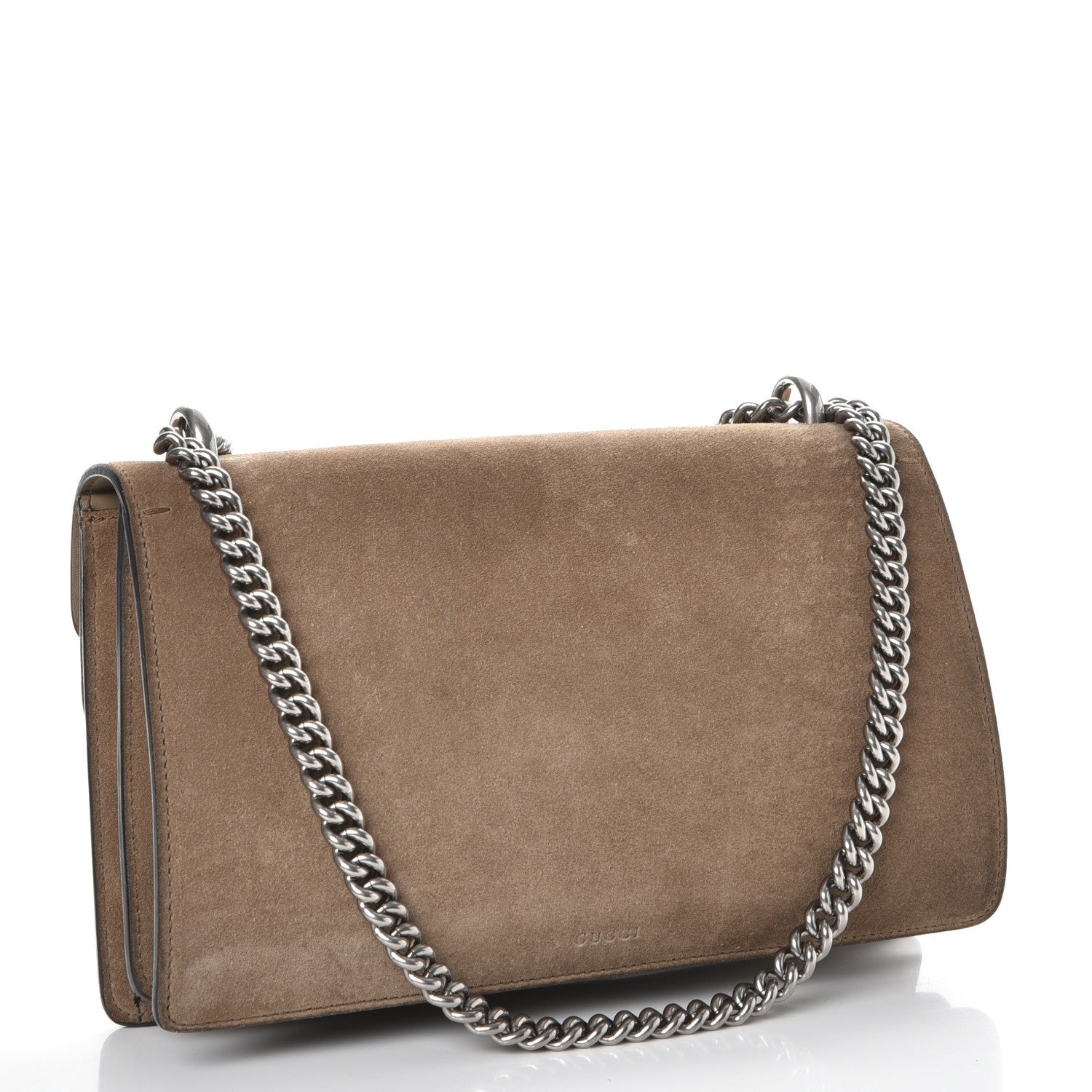 Gucci Suede Small Dionysus Shoulder Bag Taupe 5 of 14