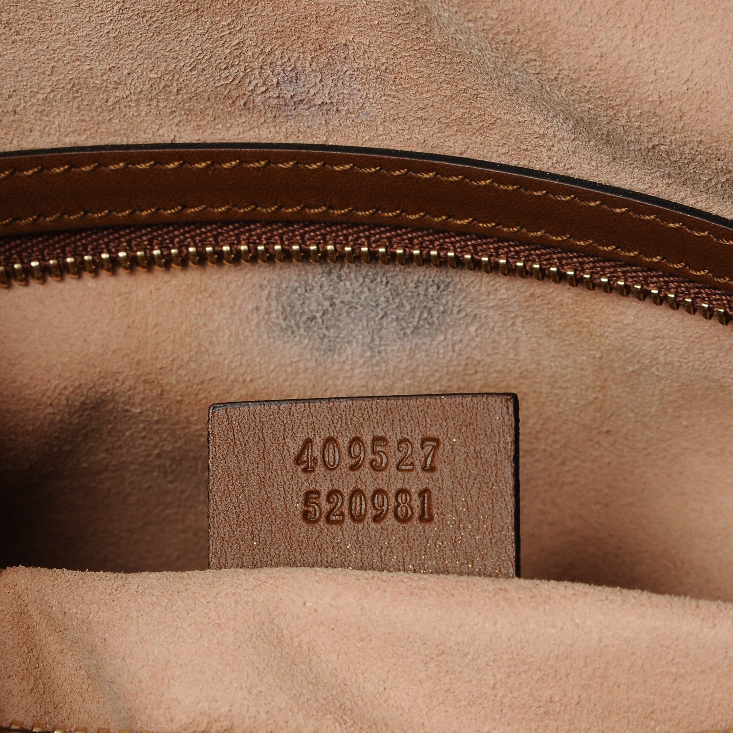 Gucci GG Supreme Monogram Embroidered Medium Boston Brown 7 of 7