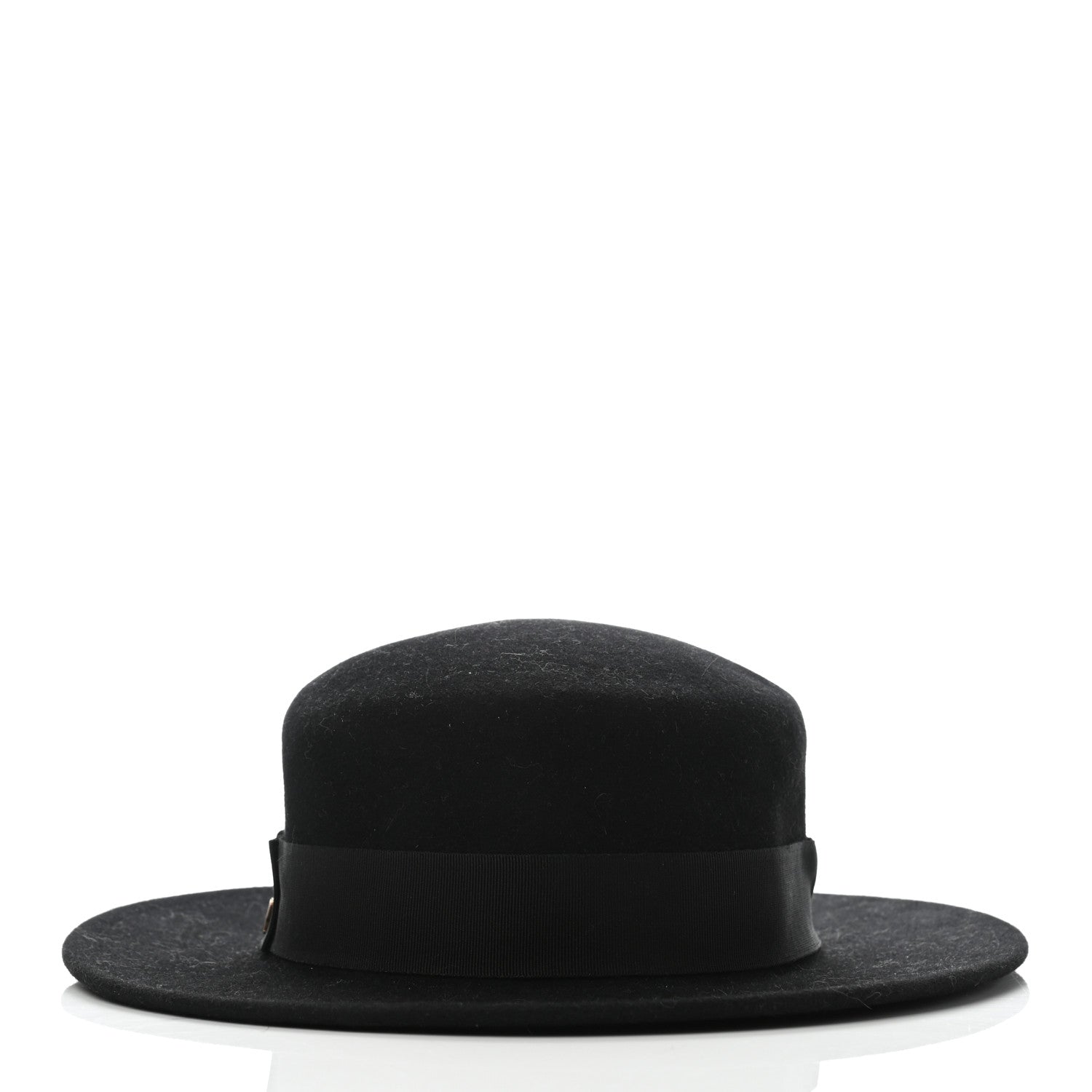 Christian Dior Rabbit Felt Hat 57 Black 6 of 9