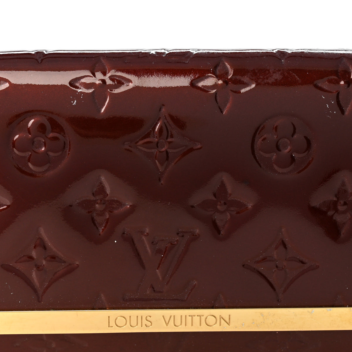 Louis Vuitton Vernis Rossmore MM Amarante 13 of 17