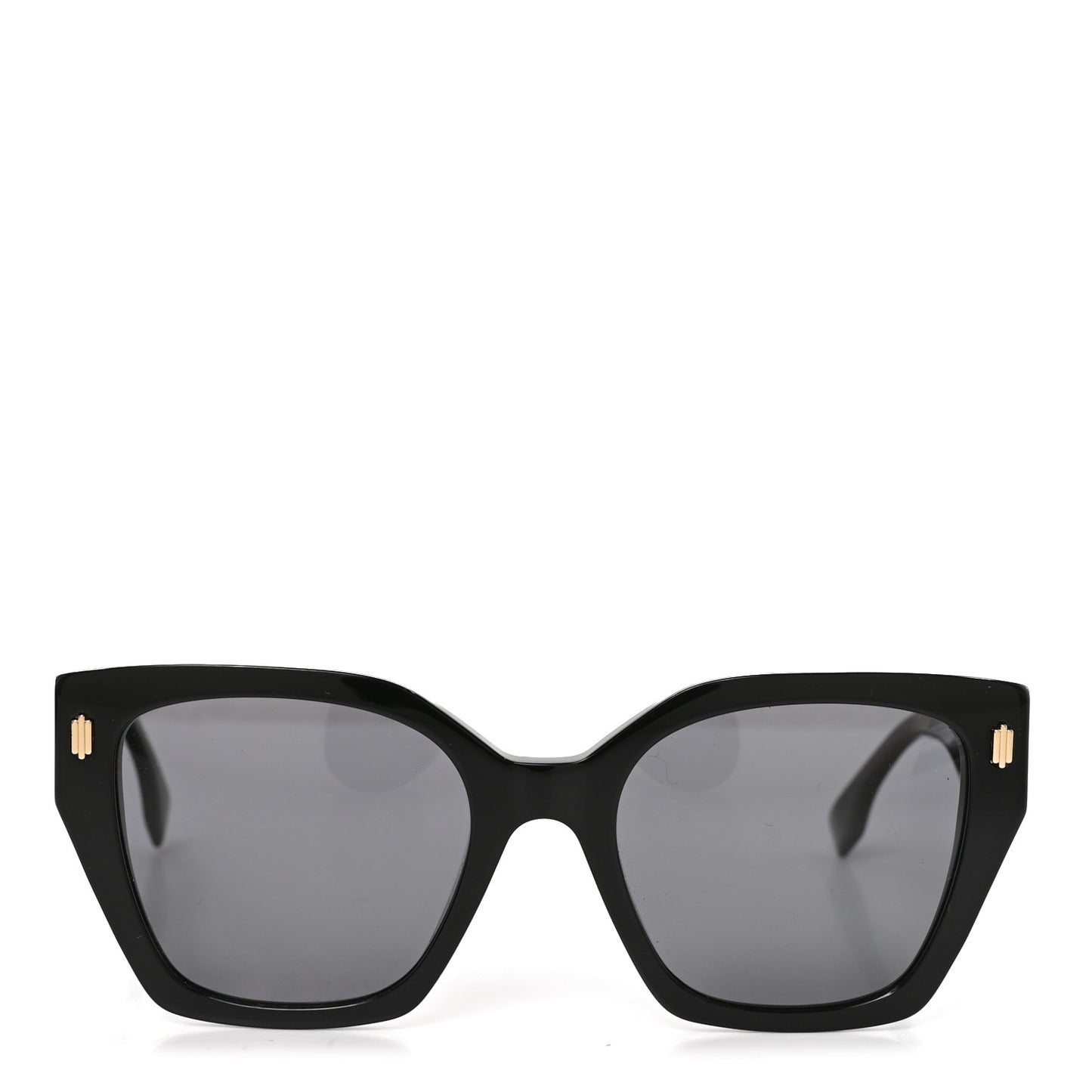 Acetate Fendigraphy Square Sunglasses FE40070I Black