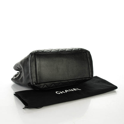 Chanel Caviar Quilted Grand Shopping Tote GST Black 4 of 7